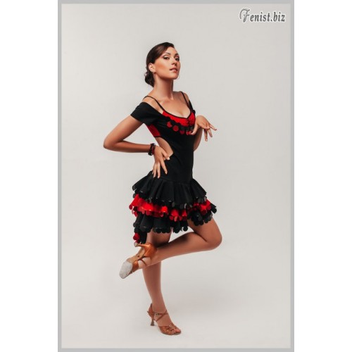 Платье для танцев латина Fenist Барселона 280