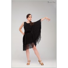 Платье для танцев латина Fenist Мехико 217/1 с отделкой